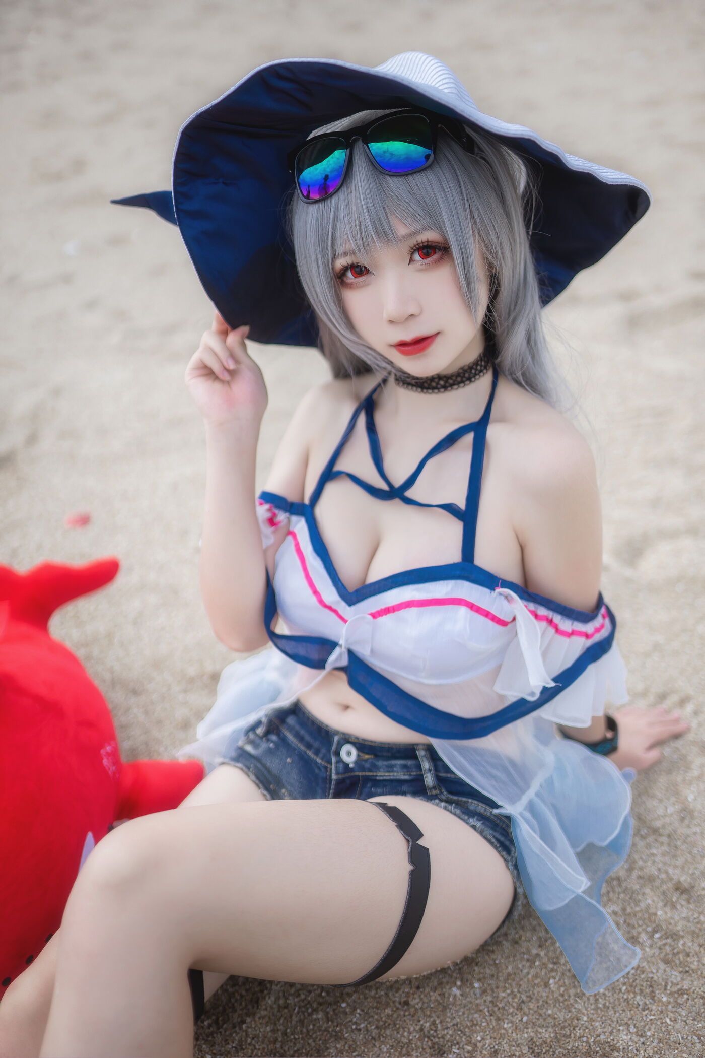 樱落酱 NO.021 斯卡蒂泳装[21P]插图4